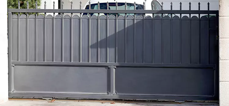 Metal Driveway Gate Installation New Smyrna Beach
